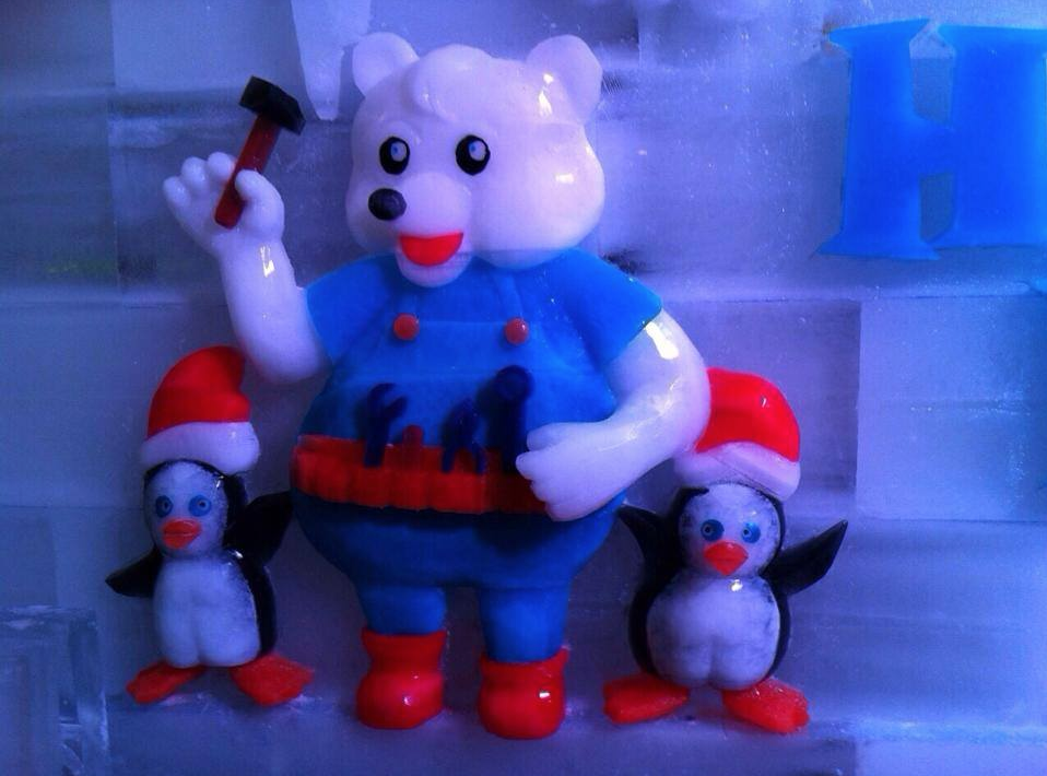 Ледяной парк Harbin Ice Wonderland, Бангкок, Таиланд, Азия