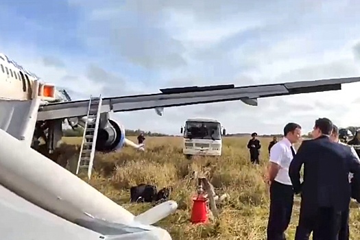 Глава "Уральских авиалиний" Скуратов прокомментировал посадку самолета А320 в поле