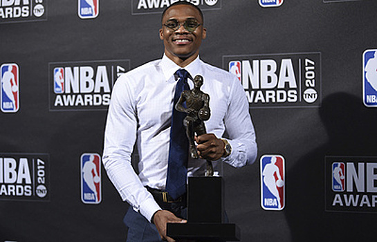 Уэстбрук признан самым ценным игроком сезона-2016/17 в НБА
