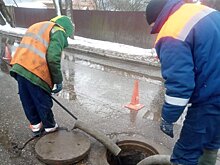 Коммунальщики в Пушкинском работают над устранением засоров на сетях водоотведения