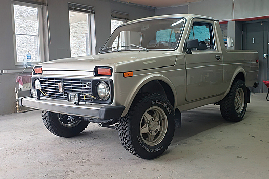 В России появился пикап Lada Niva канадской сборки