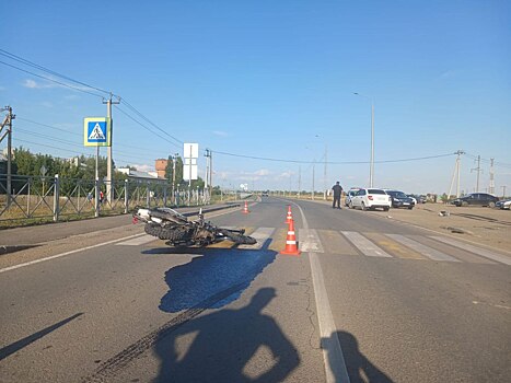 Подросток на мотоцикле попал в ДТП в Беляевском районе