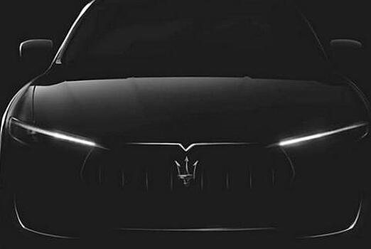 Maserati показала тизер первого вседорожника