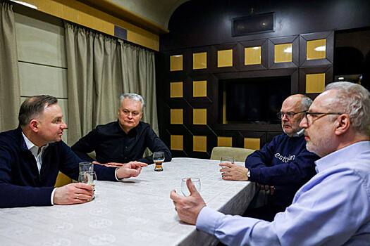 Четыре европейских лидера прибыли на Украину