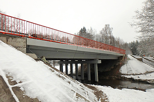 Мост через реку Дубенку отремонтировали в Щелковском районе