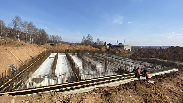 Подготовка к монтажу оборудования началась на очистных сооружениях в Лыскове