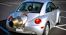 Посмотрите на Volkswagen Beetle с реактивным мотором за 40 миллионов рублей