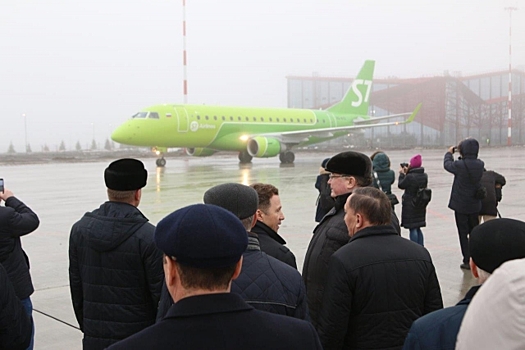 Новый аэропорт Саранска принял первый тестовый рейс
