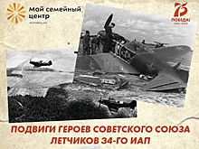 Семейный центр «Журавушка» представил видео-книгу «Подвиг героев Советского Союза лётчиков 34-го ИАП»