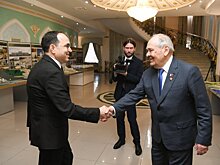Минтимер Шаймиев встретился с послом Турции в России Танжу Бильгичем