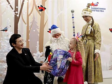 В Самаре прошел новогодний праздник для детей ветеранов СВО