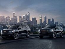 GMC Acadia и Terrain представят в Black Edition