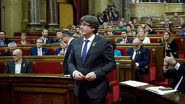 Каталония есть и будет территорией свободы, заявил Пучдемон