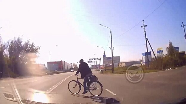 В Пензе выходка велосипедиста привела в ужас отца двух детей