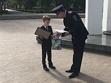 Оренбургская полиция поздравила учеников с окончанием учебного года