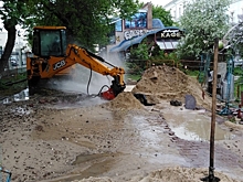 Крупная авария на водопроводе произошла в центре Нижнего Новгорода