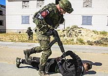 В Забайкалье военнослужащие военной полиции ВВО приняли участие в антитеррористической тренировке