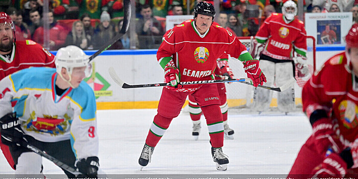 Хоккейная команда Лукашенко обыграла сборную Гродненской области