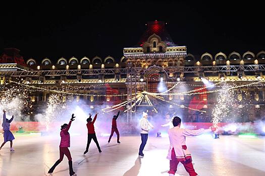 Главная площадка «Новогодней столицы России — 2022» открылась на Нижегородской ярмарке