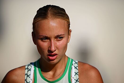 Анастасия Потапова снялась с матча в первом круге турнира в Истбурне