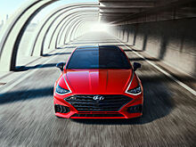 Обновленный спортседан Hyundai Sonata N Line показали на официальных фото