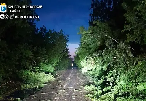 В Самарской области продолжают устранять последствия урагана