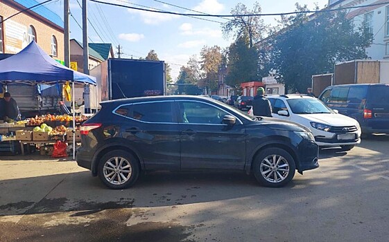 В Ряжске у рынка сбили пенсионера