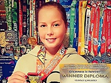 12-летняя россиянка установила 187 рекордов