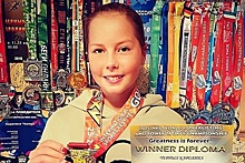 12-летняя россиянка установила 187 рекордов