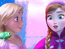 Принцессы Disney попали в сказки друг друга