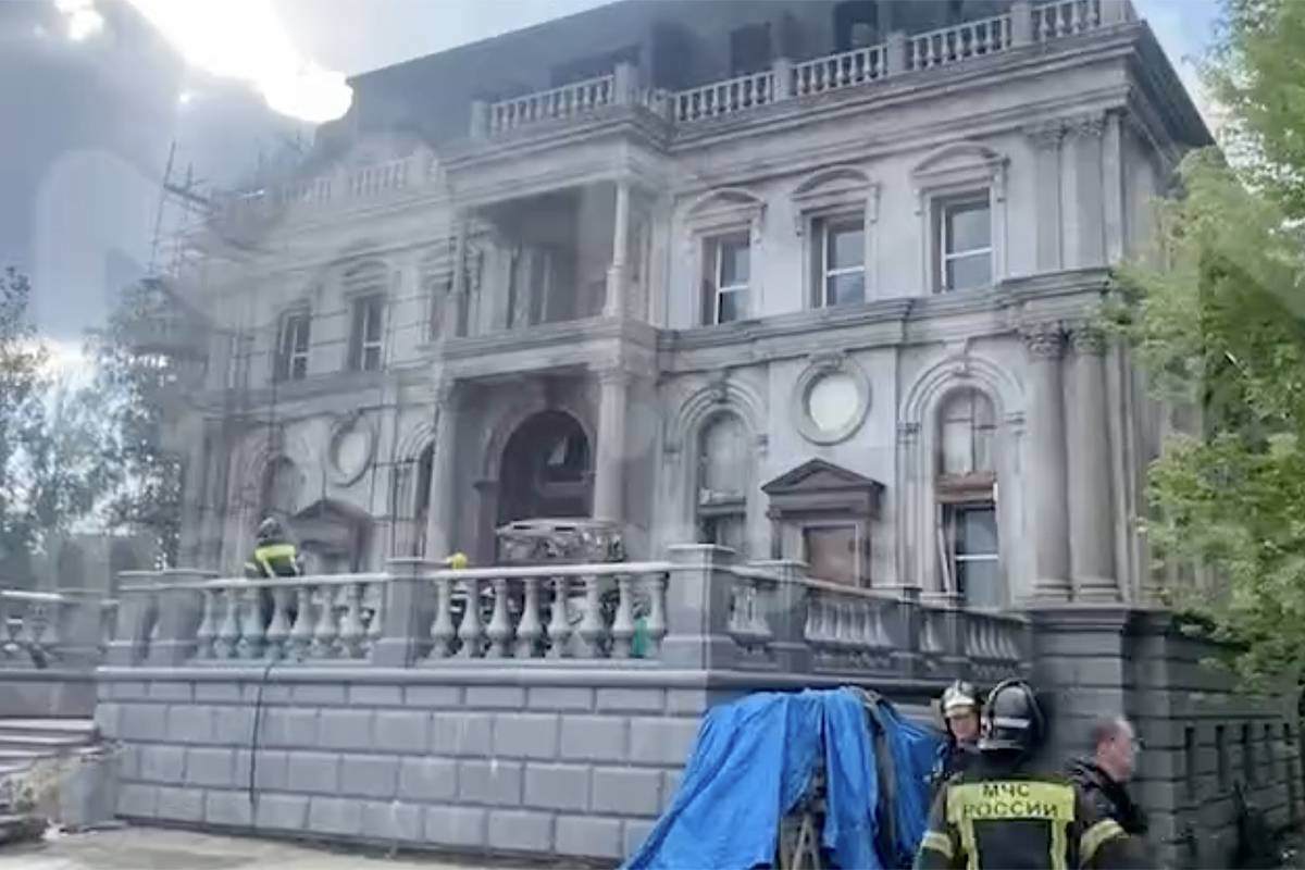 Появились подробности о пожаре по соседству с домом Киркорова