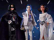 Компания Mattel выпустит кукол Барби в образе персонажей "Звездных войн"