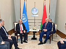 Президент Беларуси встретился с генсеком ООН