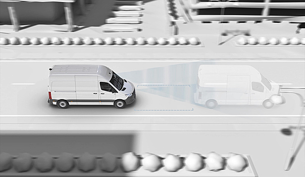 Новый Mercedes-Benz Sprinter с современными системами безопасности