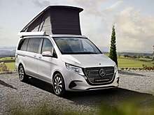 Кемпер Мерседеса рассчитан на 7 человек и 5 спальных мест