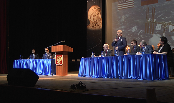 Торжественная встреча участников 53/54‐й экспедиции на МКС состоялась в Звездном городке