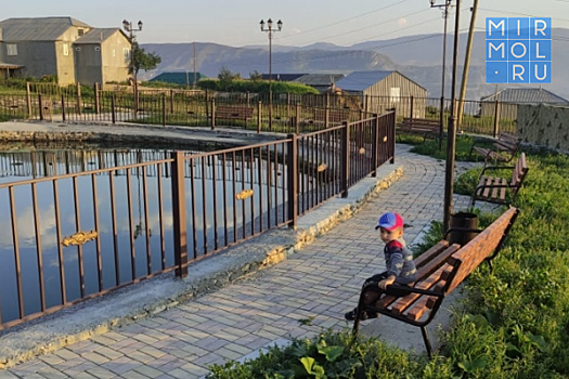 В Гумбетовском районе состоится открытие парка с детской площадкой и ФАПа