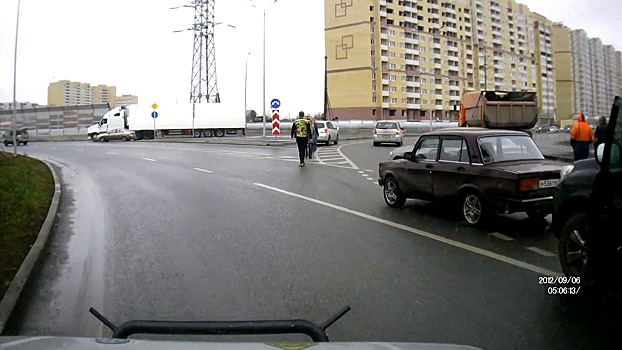 Самое нелепое ДТП, в котором пострадали четыре автомобиля