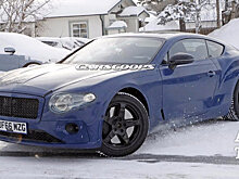 Новый Bentley Continental GT становится менее застенчивым перед камерами