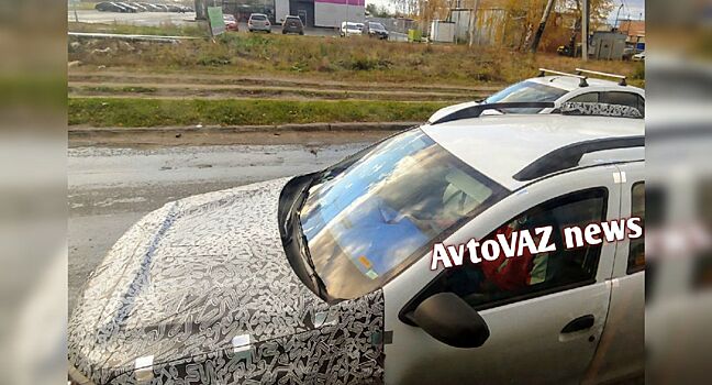 Новый Renault Duster для России вновь поймали во время тестов