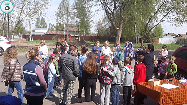 Первый митинг в День Победы провели жители деревни Дятловка