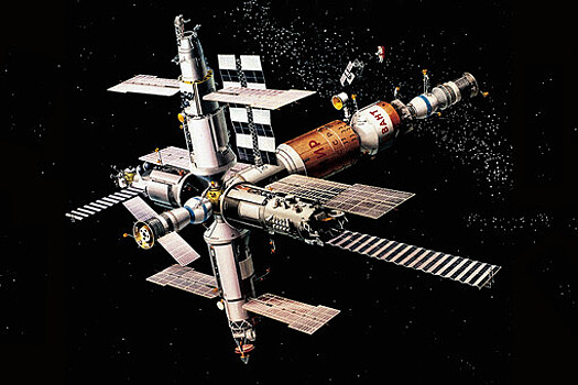 35 лет назад состоялся запуск орбитального комплекса "Мир"
