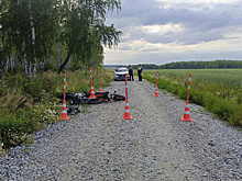 Три тюменских подростка пострадали при столкновении мопеда и мотоцикла