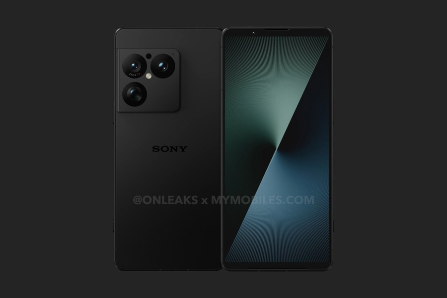 В сеть попало изображение нового флагманского смартфона Sony с необычным блоком камеры.