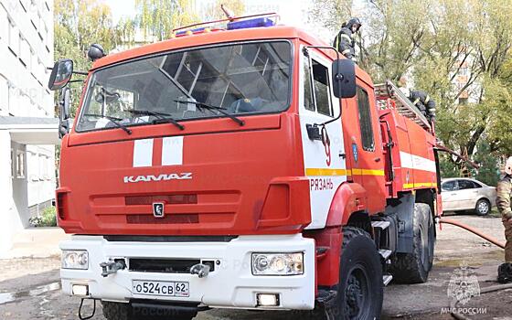 В Рязанской области за неделю в пожарах погибли два человека