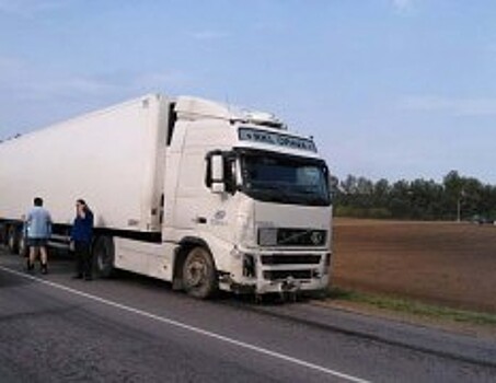 В Ставропольском крае сотрудники Госавтоинспекции оказали помощь водителю большегруза