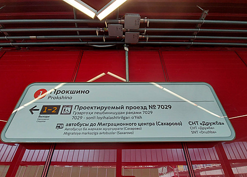 В метро Москвы рассказали о пользе указателей на таджикском и узбекском языках