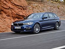 Фотошпионы поймали гибридный BMW 5 Series Touring на Нюрбургринге