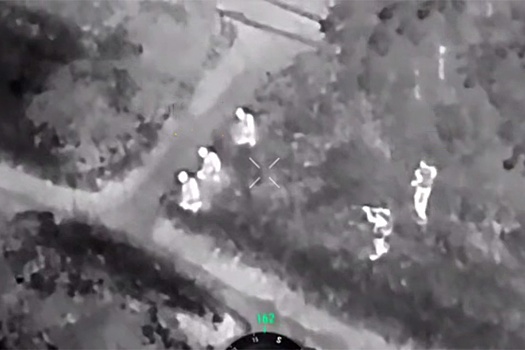 Дрон ВС РФ снял, как боевики ВСУ казнили сослуживцев за отказ воевать