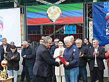 Хизри Шихсаидов открыл в Махачкале футбольный турнир, посвященный 20-летию военных событий в Дагестане